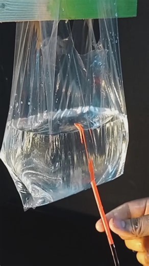 You Won’t Believe This Straw and Plastic Bag Trick!