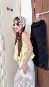 MUA MỘT LẦN DIỆN MÃI MÃI : REVIEW MẪU VÁY ĐI BIỂN KHÔNG BAO GIỜ LỖI MỐT 🌊 #veve #review #outfit