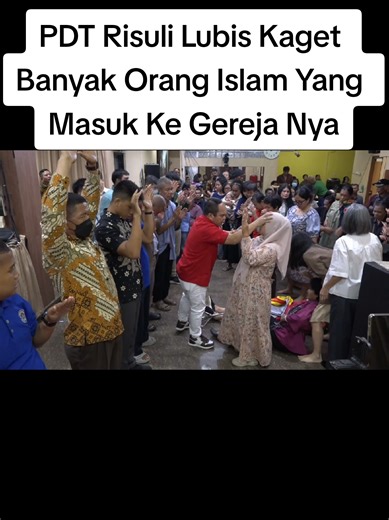 Pdt Risuli Kaget Ramai Muslim Datang ke Gereja