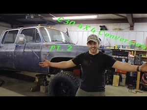 Turning the C30 into a K30 front axle install (4x4 conversion pt.2)