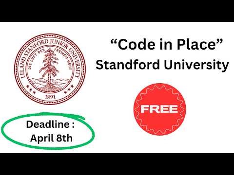 Free Coding Course from Stanford University | Apply before April 8th 2026