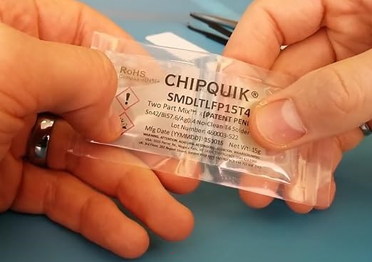 CHIPQUIK Two Part Mix Solder Paste - How to Mix and Dispense