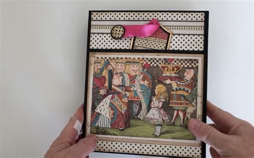 手工相册 Stamperia Alice 爱丽丝