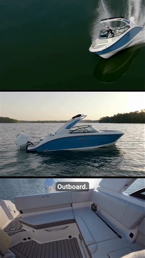 The SDX 230 Outboard’s modern amenities—like dual 9" displays from @simradyachting and enhanced seating—create a seamless experience. Blending generous relaxation space with cleverly designed storage, it’s perfect for those who value elegance and function in a compact, trailer-friendly form. Get a detailed product walkthrough on YouTube ➡️ https://youtu.be/7O6B50RCJ4E | Sea Ray Boats