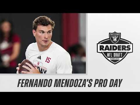 ‘Completely in Command’: Fernando Mendoza’s Pro Day Recap