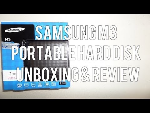 Samsung M3 Portable Hard Disk: Unboxing & Review
