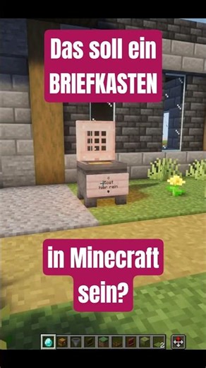 💌Dieser Build ist GENIAL! 📬 #minecraft #minecraftbuilds #minecraftshorts #minecrafttutorial #gaming