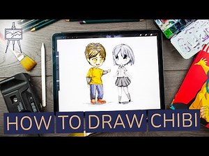 How to Draw a Chibi Step by Step #drawingtutorial