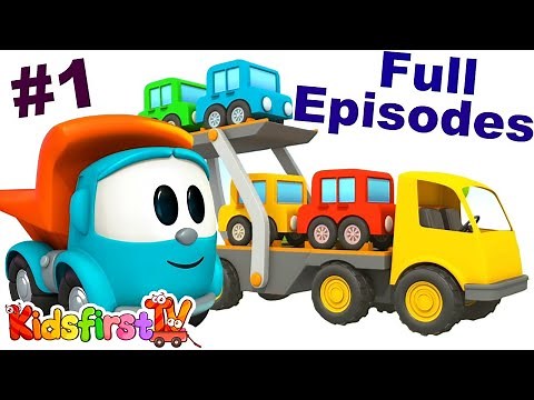 Leo the Truck full episodes 1. Cartoons for children.