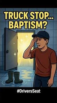 🚽 Truck Stop Bathrooms: The Splash Zone 💦 #DriversSeat #TruckingHumor