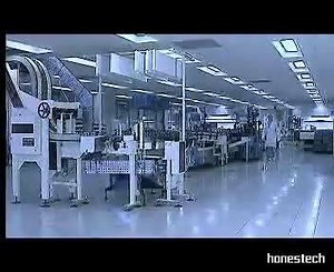 Exemples de système automatisé: 1) Processus de fabrication d'un flacon en verre pour la pharmacie | Zama Sciences Tech