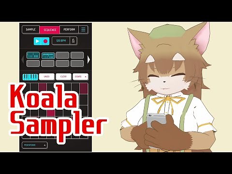 Koala Samplerの音源ファイルをWindowsパソコンから転送できたよ。音楽スキルはゼロだけど使えるようになりたいにゃぁ