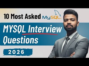 Top 10 MySQL Interview Questions & Answers | Data Analyst Job Prep (2026)