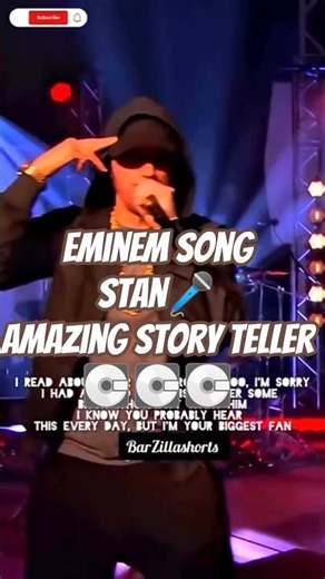 Stan 🎤 Eminem Story and Pen Game 💯#eminem #shorts #lyrics