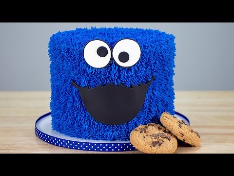 COOKIE Monster Cake Tutorial | Surprise Inside