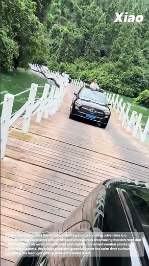 Shiziguan Floating Bridge Roadtrip Adventure: Amazing Floating Wooden Road on The Water