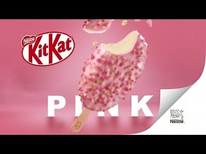 New KITKAT Pink Ice Cream!