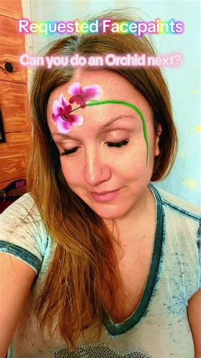 Orchid Face Paint Selection for Your Next Look