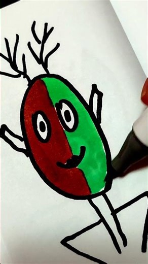 How to Quickly Draw a Stylish Character with Markers #art #drawing