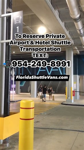 🌴 Miami ✈️ Airport ⛴ Cruise Port 🏨 Hotel 🚌 Transportation #portmiamishuttles