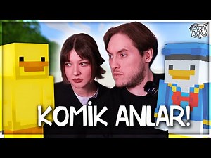 Funny Minecraft Moments with RRaenee and Başak! (Parts 1-2-3)