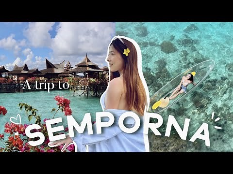 原來馬來西亞有那麼美的海島?! 號稱小馬爾代夫的仙本那 | 第一次體驗潛水🤿 看到超多海龜!!