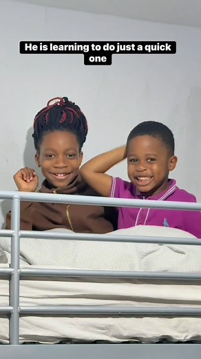 12K views · 472 reactions | So happy I got this on camera. My two years old boy imitating his sister | Sir K Comedy | Facebook