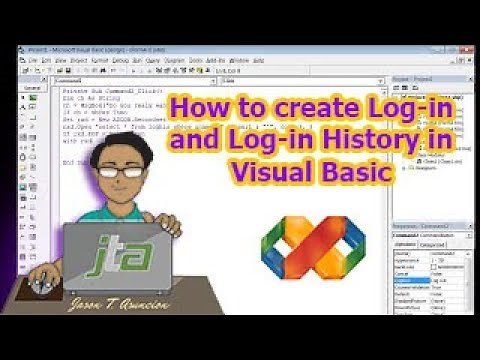 How to create Log-in and Log-in History in Visual Basic
