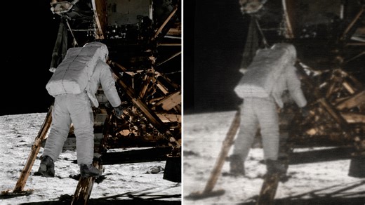NASA went looking for Apollo 11’s original moon landing tapes, then discovered they were gone