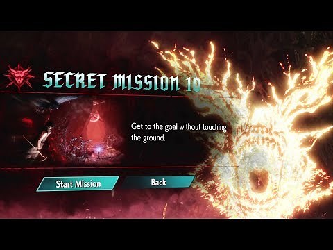 Devil May Cry 5 Secret Mission 10 - Without touching the ground