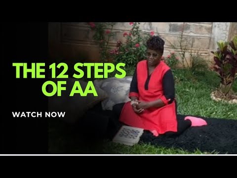 The 12 steps of AA