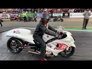SNEAKY 400 HORSEPOWER HAYABUSA STREET BIKES DRAG RACE IN AUSTRALIA! TURBO NITROUS DRAG BIKE BATTLE!