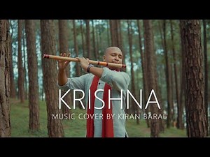 Krish Theme | Krishna Theme | Shri Krishna Govinda Hare Murari Soulful Flute Cover by Kiran Baral