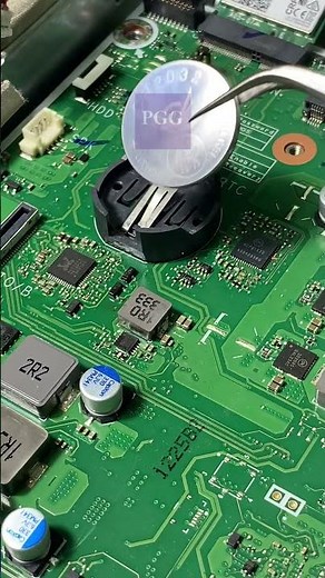 How to Replace the CMOS Battery on HP ProOne 240 G9 All-in-One PC #shorts