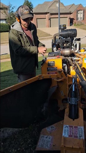 Fast Saturday jobs #stumpgrinding #treestump #diy