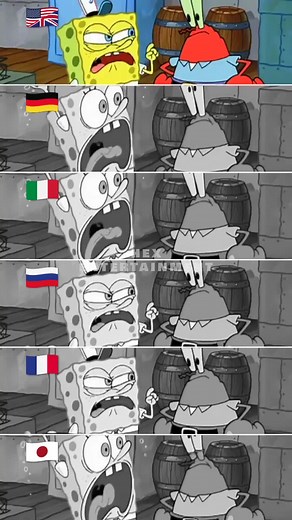 SpongeBob Scream in Multiple Languages