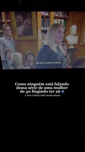E tem 7 temporadas aaaa 🗣️🥹 #hillaryduff #series #seriesnetflix #indicacaodeseries #vinteepoucosanos