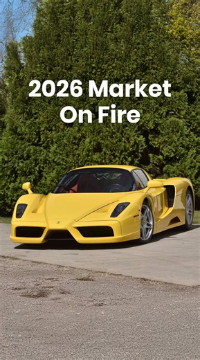 The most expensive Ferrari Enzo ever sold at auction!? The Ferrari Enzo is one of the most significant modern Ferraris ever built, named after the company’s founder and engineered as a road-going expression of Formula 1 technology. Powered by a naturally aspirated 6.0-litre V12 — widely regarded as one of the greatest V12 engines ever made — the Enzo was produced in extremely limited numbers, with just 36 examples finished in Giallo Modena. One such car, showing only 649 miles in over two decade