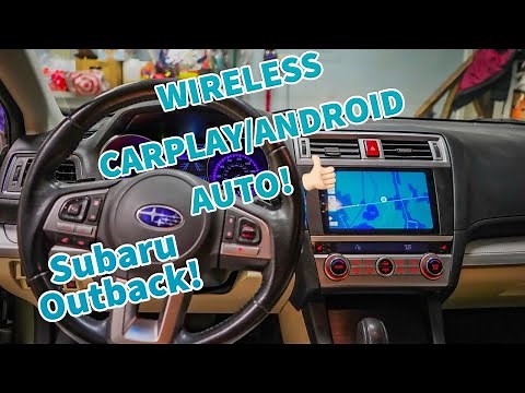 Wireless Carplay For Subaru Outback 15-18 | iDoing Head Unit