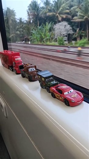 Real Play Test - Choo Choo Fun #mcqueen #train #shorts