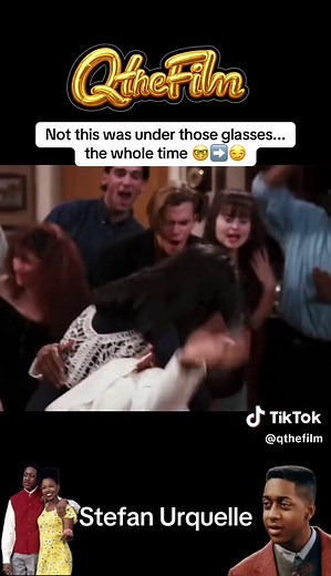 One of the greatest moments in TV history: Steve Urkel became Stefan Urquelle. #90sSitcoms #TVHistory #FamilyMatters #SitcomGold #AlterEgoEra