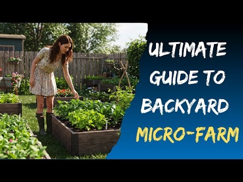 Building a Sustainable Micro Farm in Your Backyard