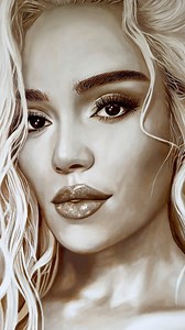 498K views · 10K reactions | Pinté a Karol G con café que te parece ? #cafe #art #arte #karolg | Julian Vasquez | Facebook