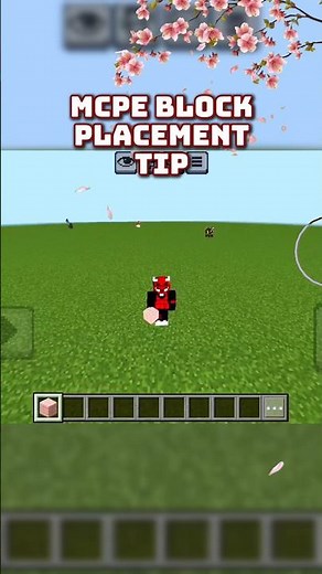 How to Place Blocks Faster in MCPE