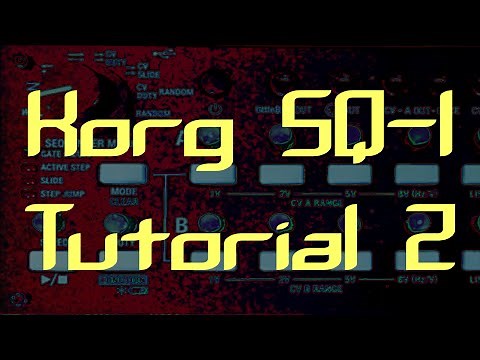 Korg SQ1 Tutorial 2: Ranges and Behaviour in MIDI