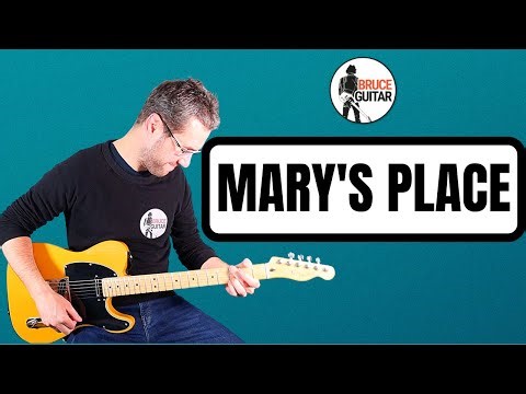 Bruce Springsteen - Mary's Place guitar lesson