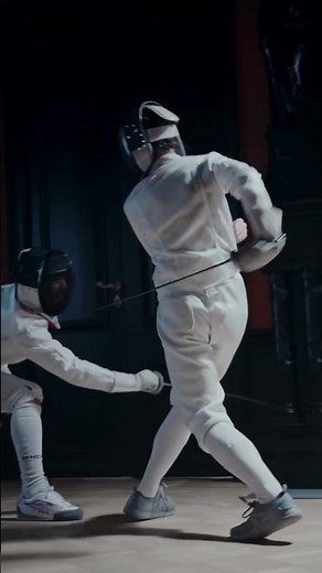 “Epic Fencing Slow Motion | Sword Fight Cinematic ⚔️”