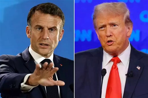 🚨 BREAKING​Emmanuel Macron responds to Donald Trump’s statements: “Your words are devoid of morality and fall far below the required standard.”