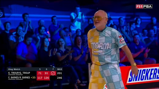 The Man, The Myth, The Legend, Guppy Troup with the split conversion! | Professional Bowlers Association (PBA)