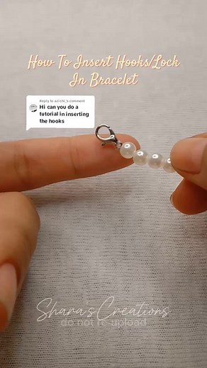 How to Insert Hooks/Locks in Bracelets and Necklaces Tutorial